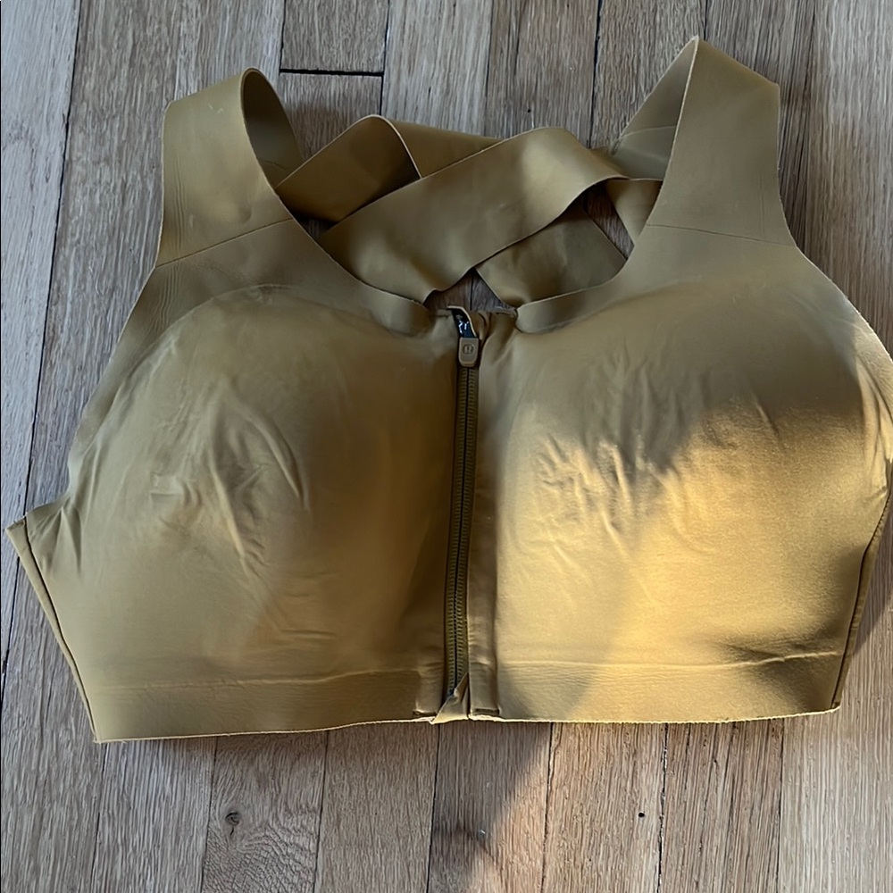 lululemon athletica Mustard Sports Bra